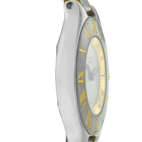 MINT! Cartier 18k 28mm Ladies Watch! - Picture 4 of 8